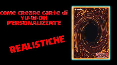 creare carte yu gi oh.